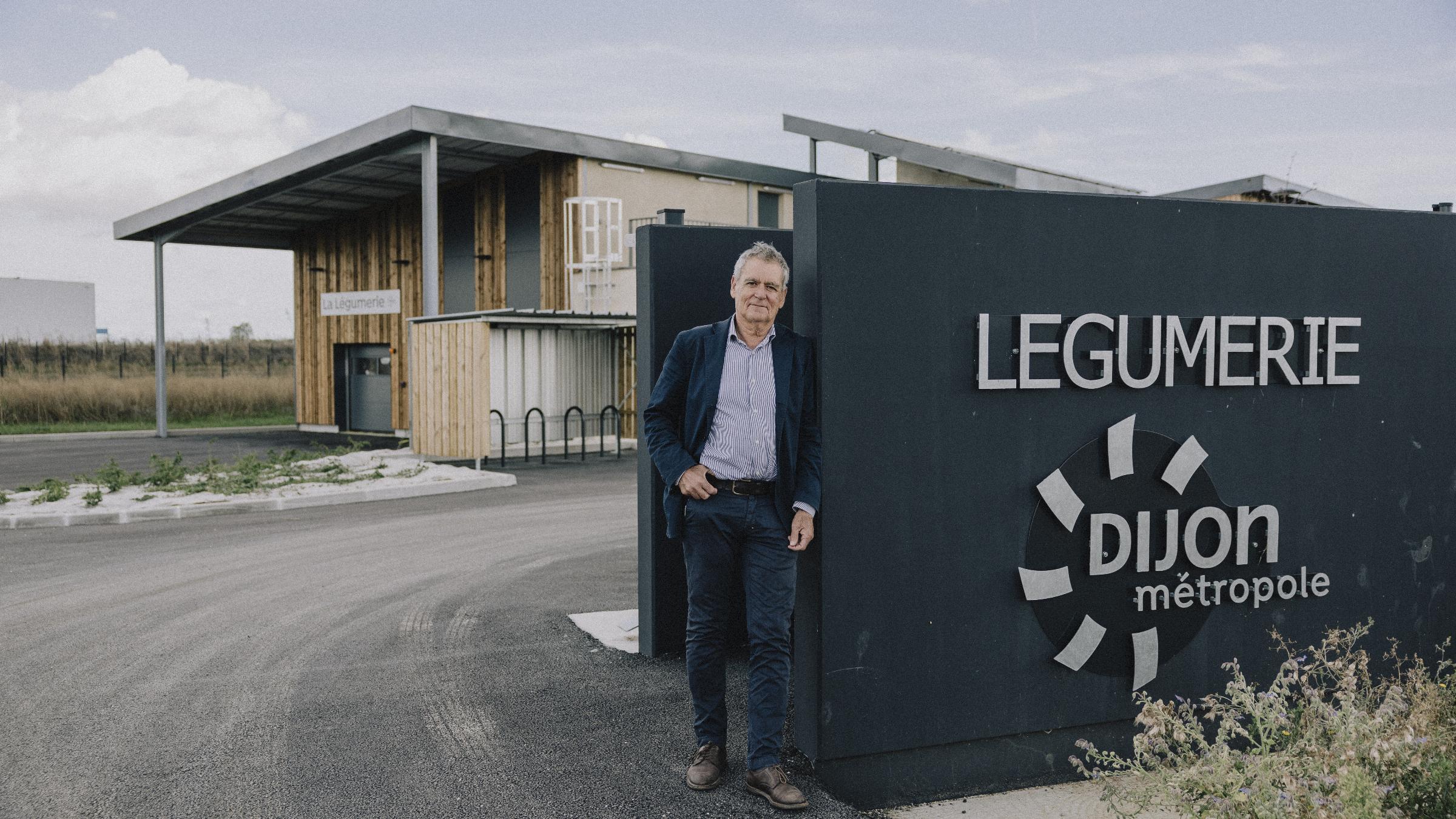 Philippe Lemanceau, vice-président de Dijon métropole délégué à la transition alimentaire